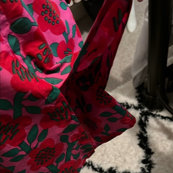 Floral Pink and Red Dress by Cyclamen - Picture 2 of 8